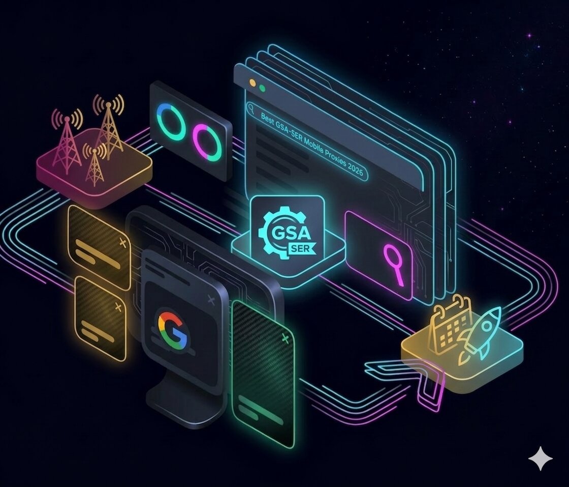GSA SER Proxies: Best 4G Mobile Proxies (2026)